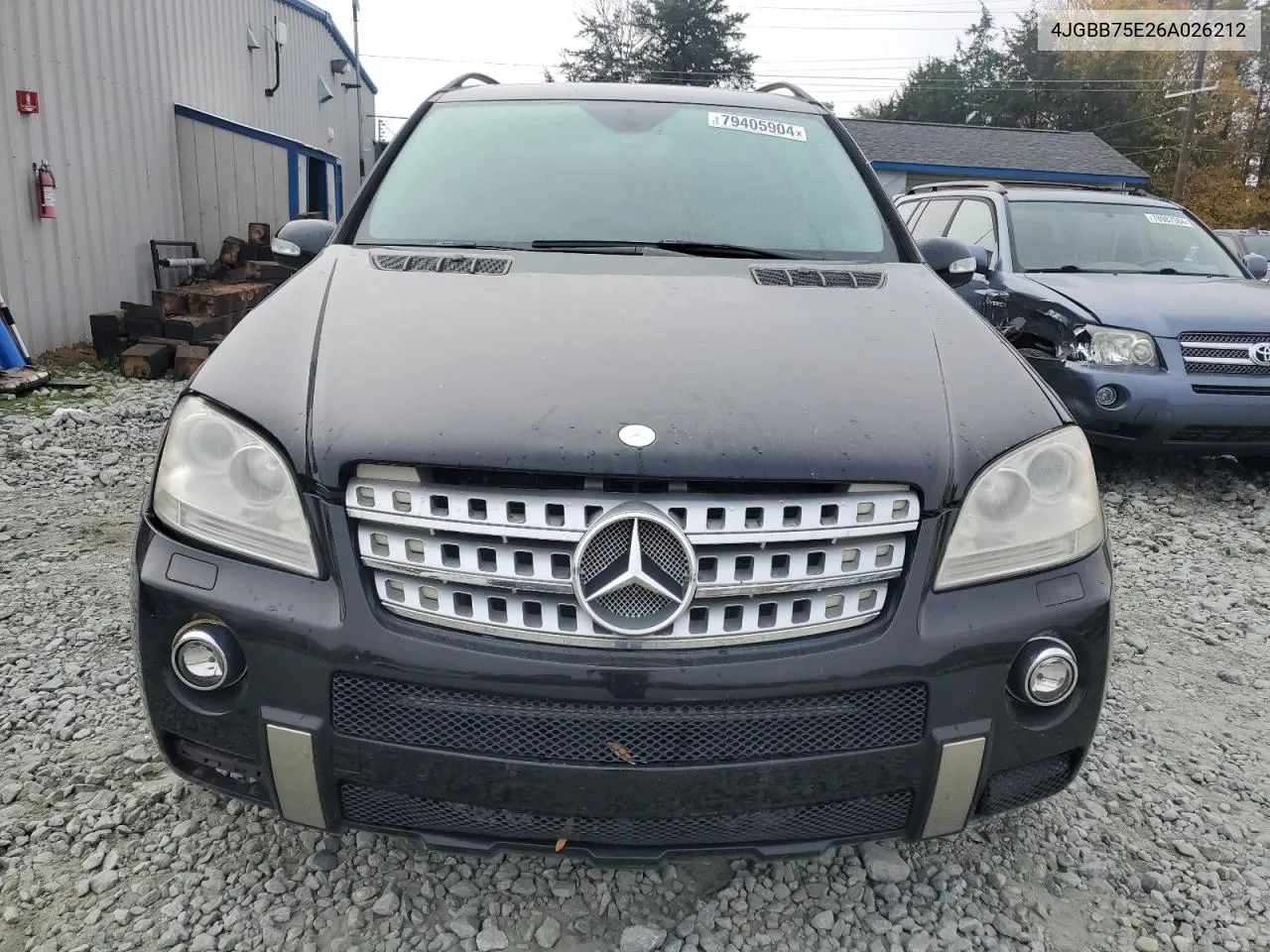 2006 Mercedes-Benz Ml 500 VIN: 4JGBB75E26A026212 Lot: 79405904