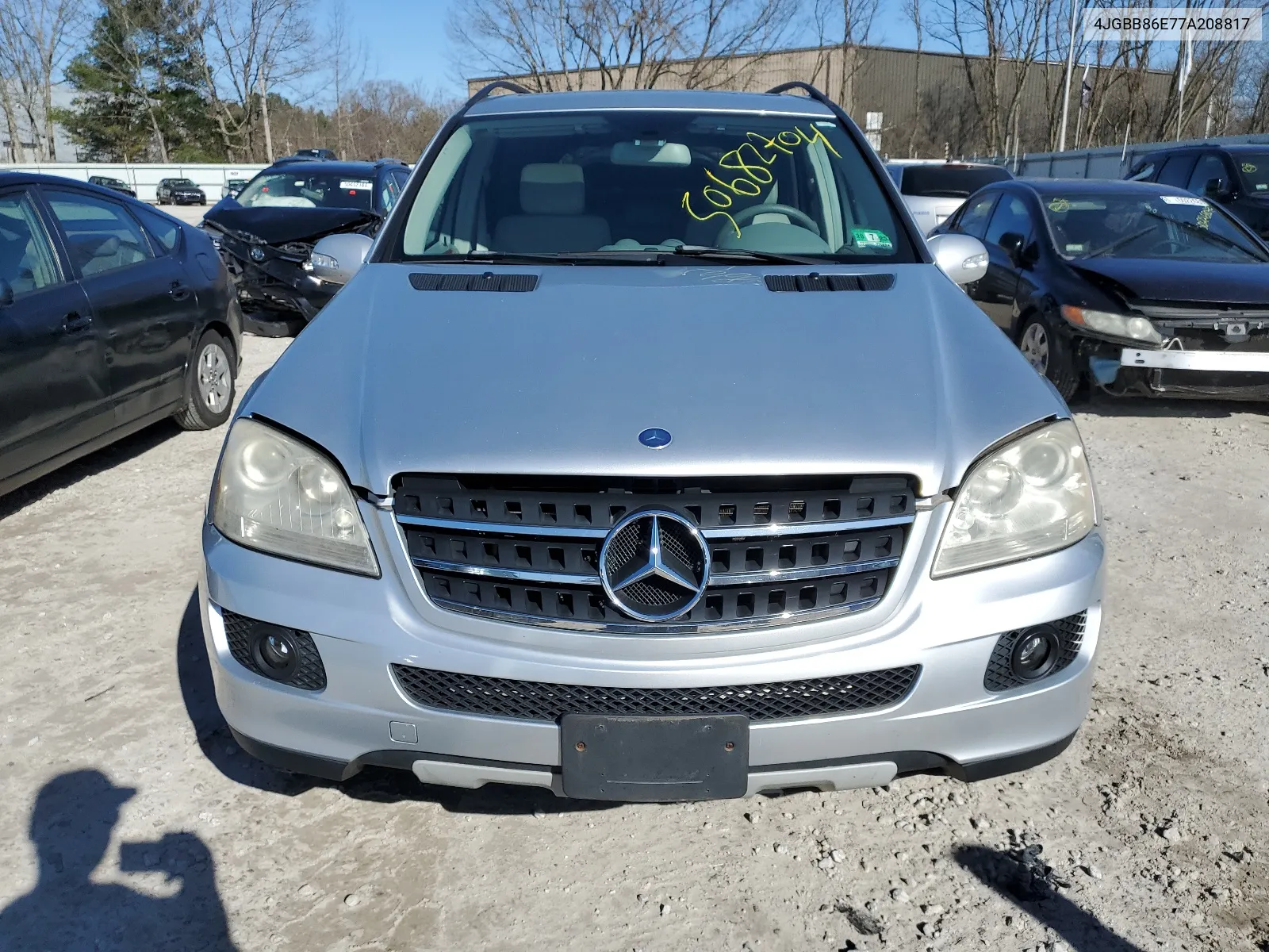 2007 Mercedes-Benz Ml 350 VIN: 4JGBB86E77A208817 Lot: 50682704