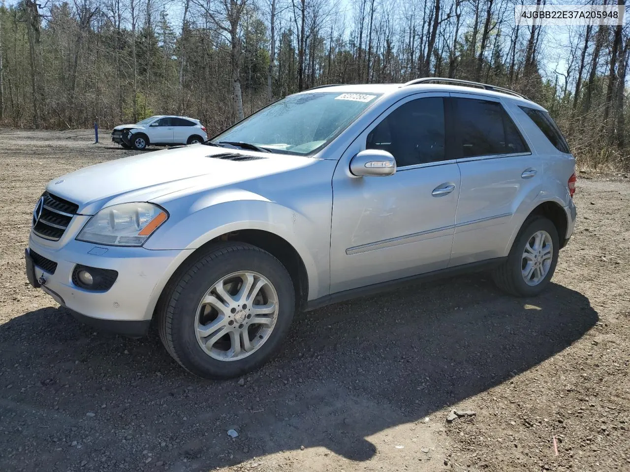 2007 Mercedes-Benz Ml 320 Cdi VIN: 4JGBB22E37A205948 Lot: 52372584