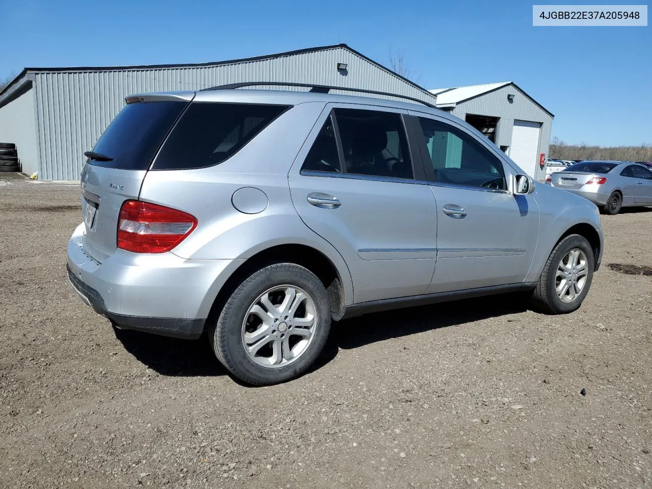 2007 Mercedes-Benz Ml 320 Cdi VIN: 4JGBB22E37A205948 Lot: 52372584