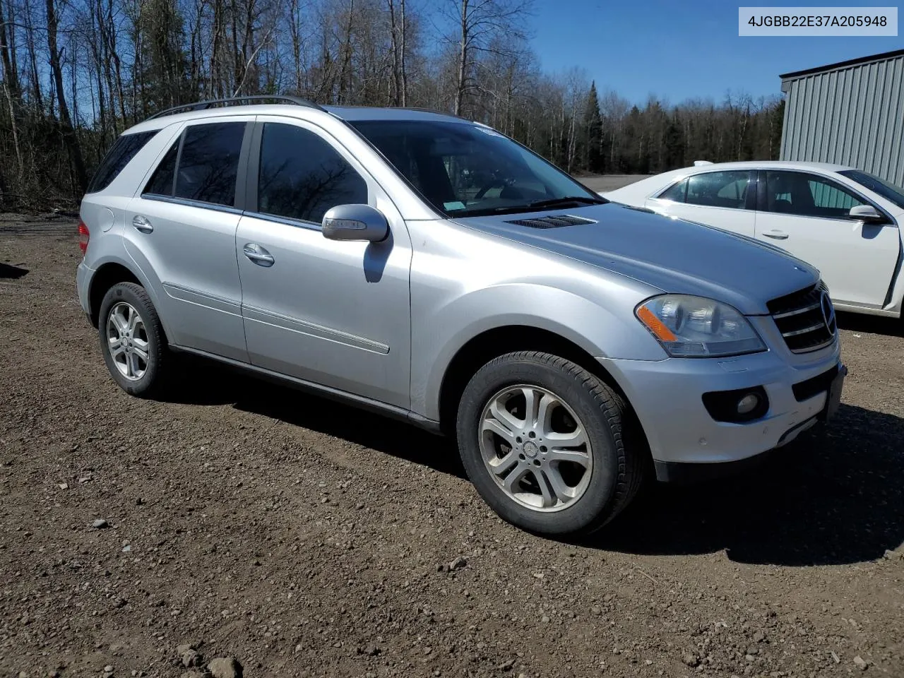 2007 Mercedes-Benz Ml 320 Cdi VIN: 4JGBB22E37A205948 Lot: 52372584