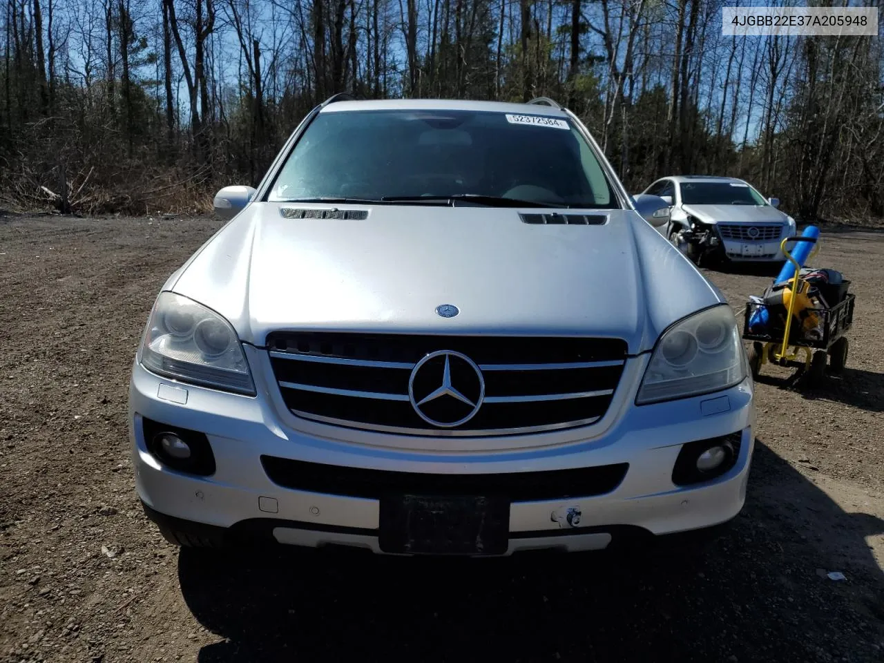 2007 Mercedes-Benz Ml 320 Cdi VIN: 4JGBB22E37A205948 Lot: 52372584