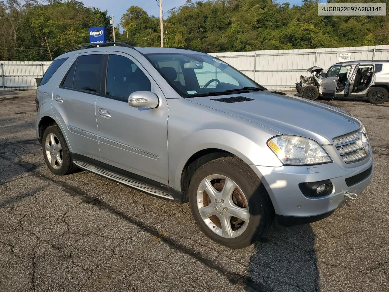 2007 Mercedes-Benz Ml 320 Cdi VIN: 4JGBB22E97A283148 Lot: 70603584