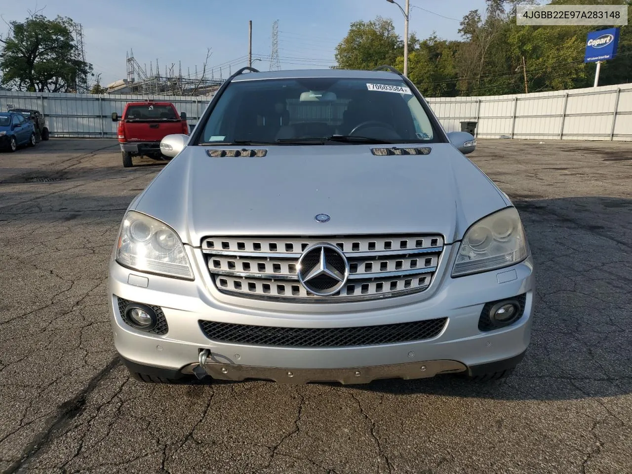 2007 Mercedes-Benz Ml 320 Cdi VIN: 4JGBB22E97A283148 Lot: 70603584