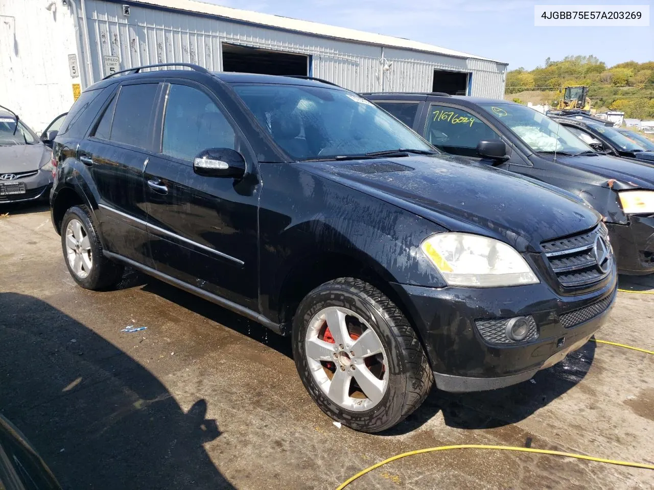 2007 Mercedes-Benz Ml 500 VIN: 4JGBB75E57A203269 Lot: 70854834