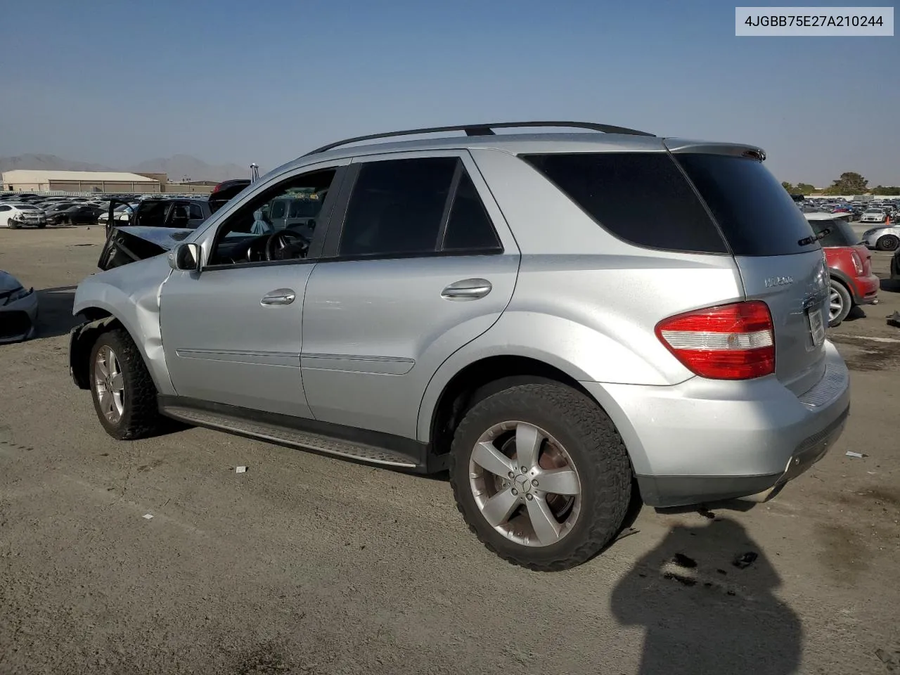 2007 Mercedes-Benz Ml 500 VIN: 4JGBB75E27A210244 Lot: 71549064