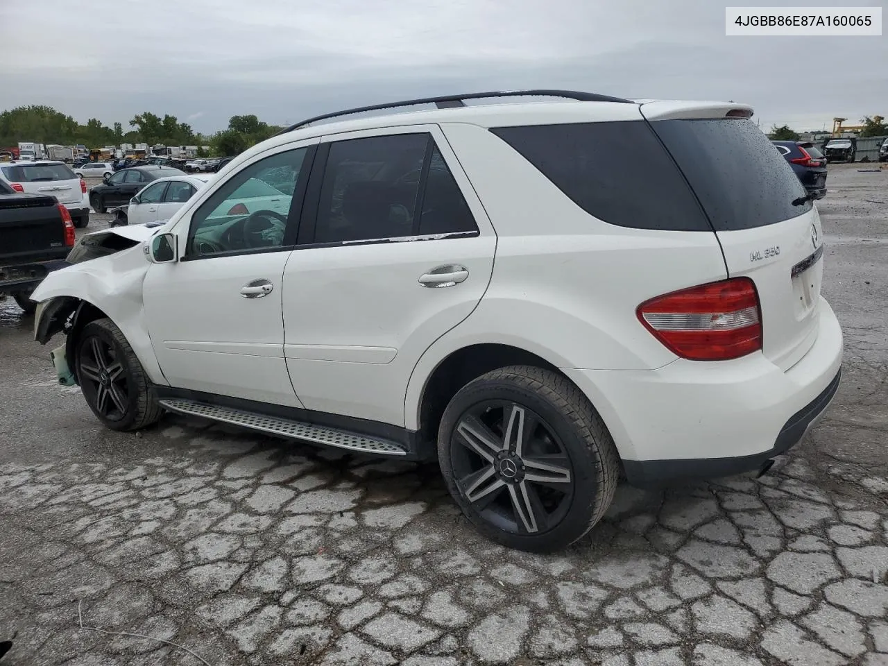 2007 Mercedes-Benz Ml 350 VIN: 4JGBB86E87A160065 Lot: 72677214