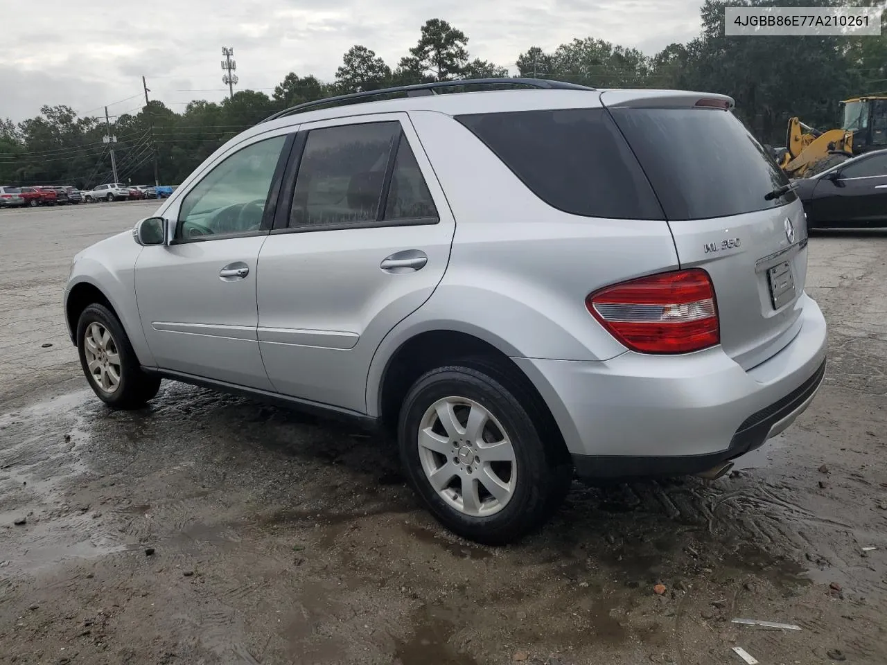 2007 Mercedes-Benz Ml 350 VIN: 4JGBB86E77A210261 Lot: 73363714