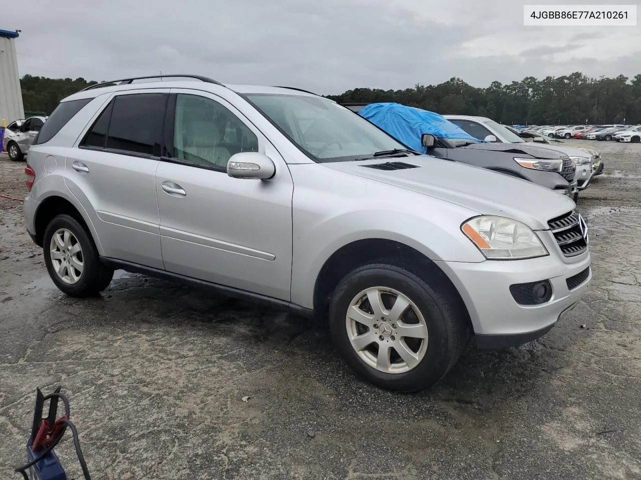 2007 Mercedes-Benz Ml 350 VIN: 4JGBB86E77A210261 Lot: 73363714