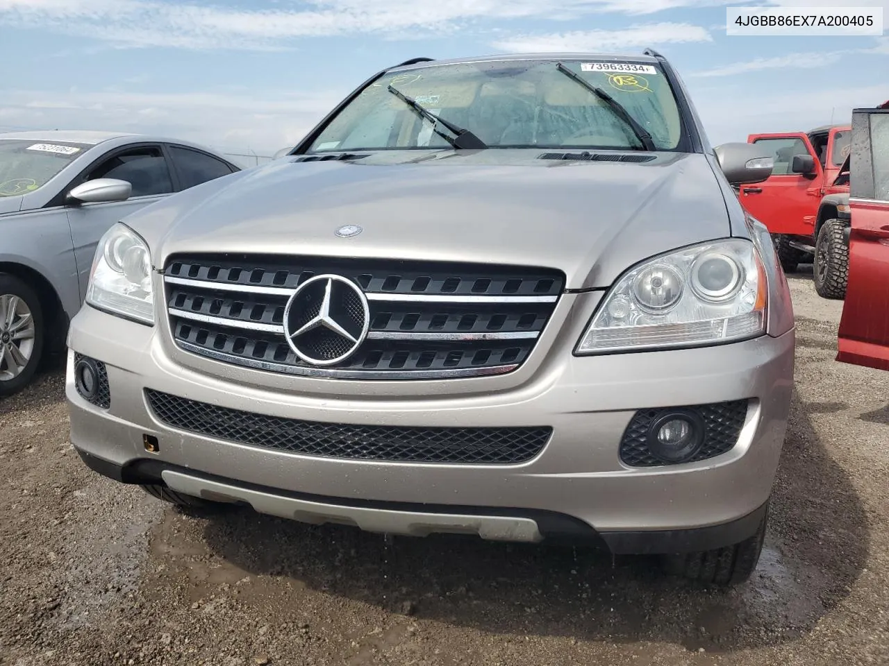 2007 Mercedes-Benz Ml 350 VIN: 4JGBB86EX7A200405 Lot: 73963334