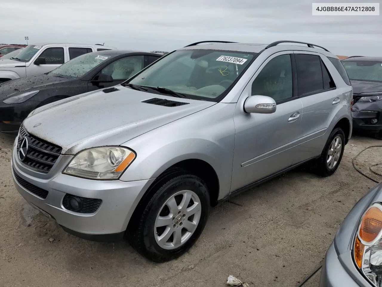 2007 Mercedes-Benz Ml 350 VIN: 4JGBB86E47A212808 Lot: 76237094