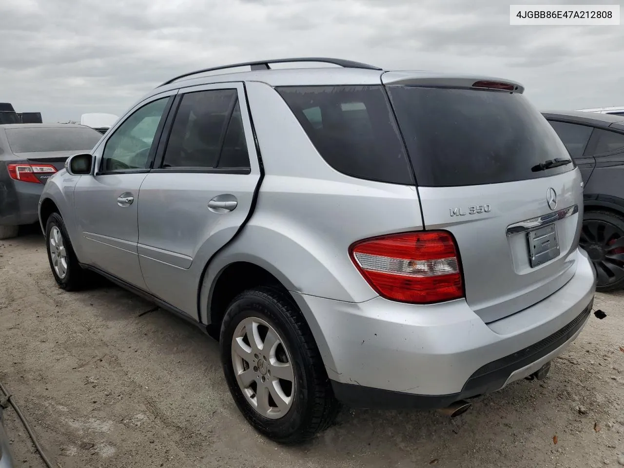 2007 Mercedes-Benz Ml 350 VIN: 4JGBB86E47A212808 Lot: 76237094