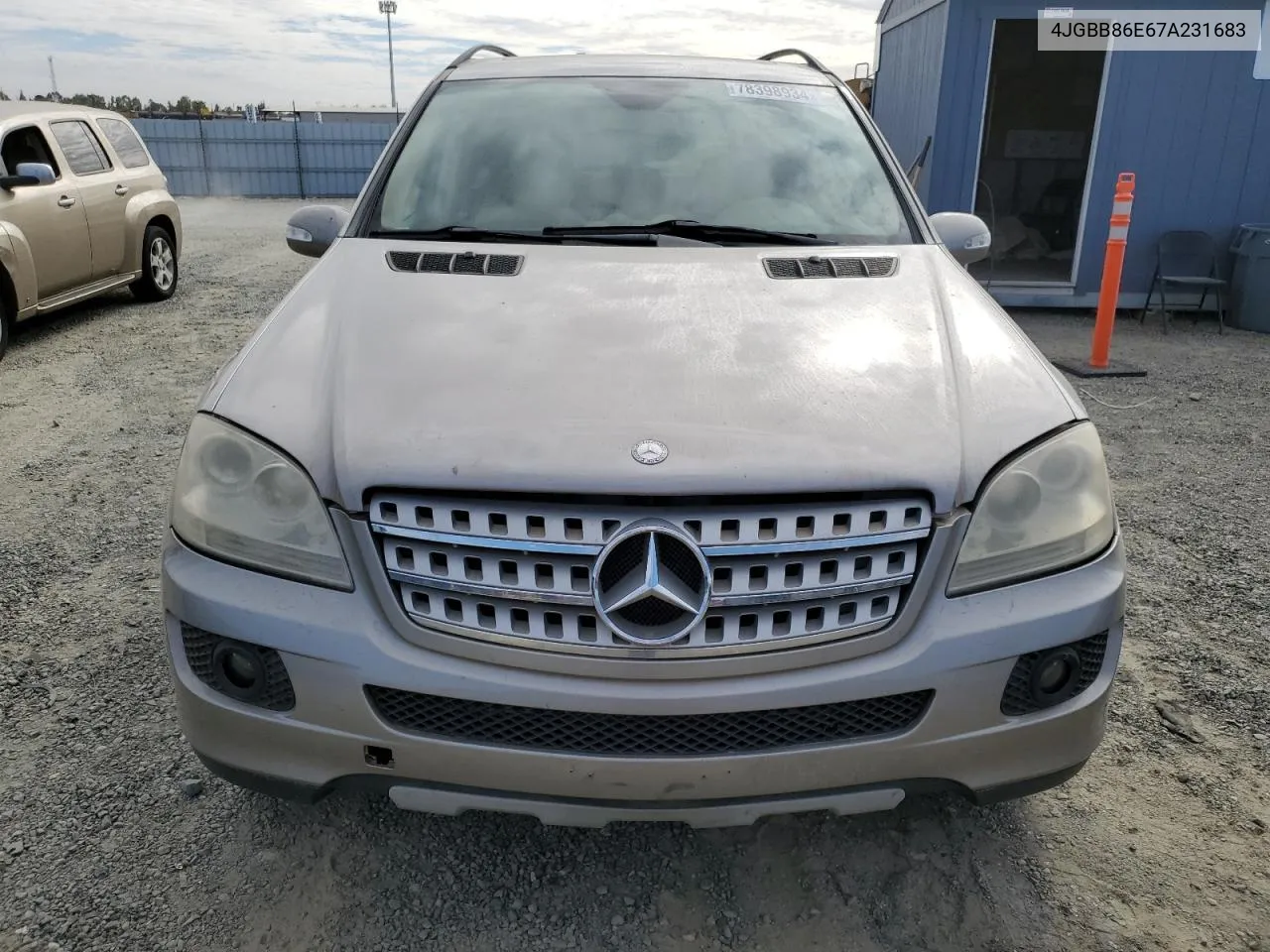 2007 Mercedes-Benz Ml 350 VIN: 4JGBB86E67A231683 Lot: 78398934