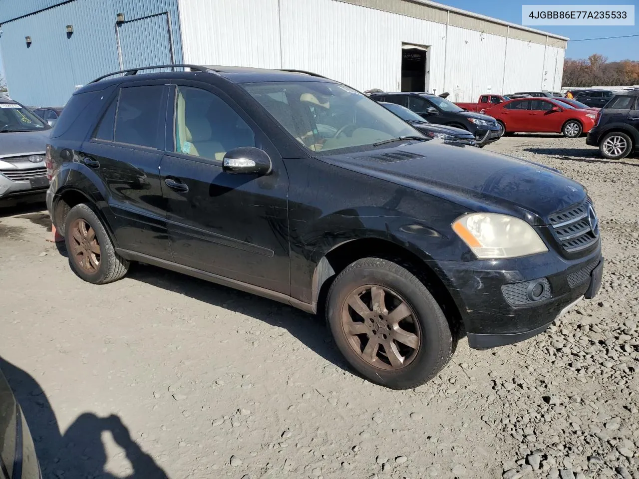 2007 Mercedes-Benz Ml 350 VIN: 4JGBB86E77A235533 Lot: 78983234