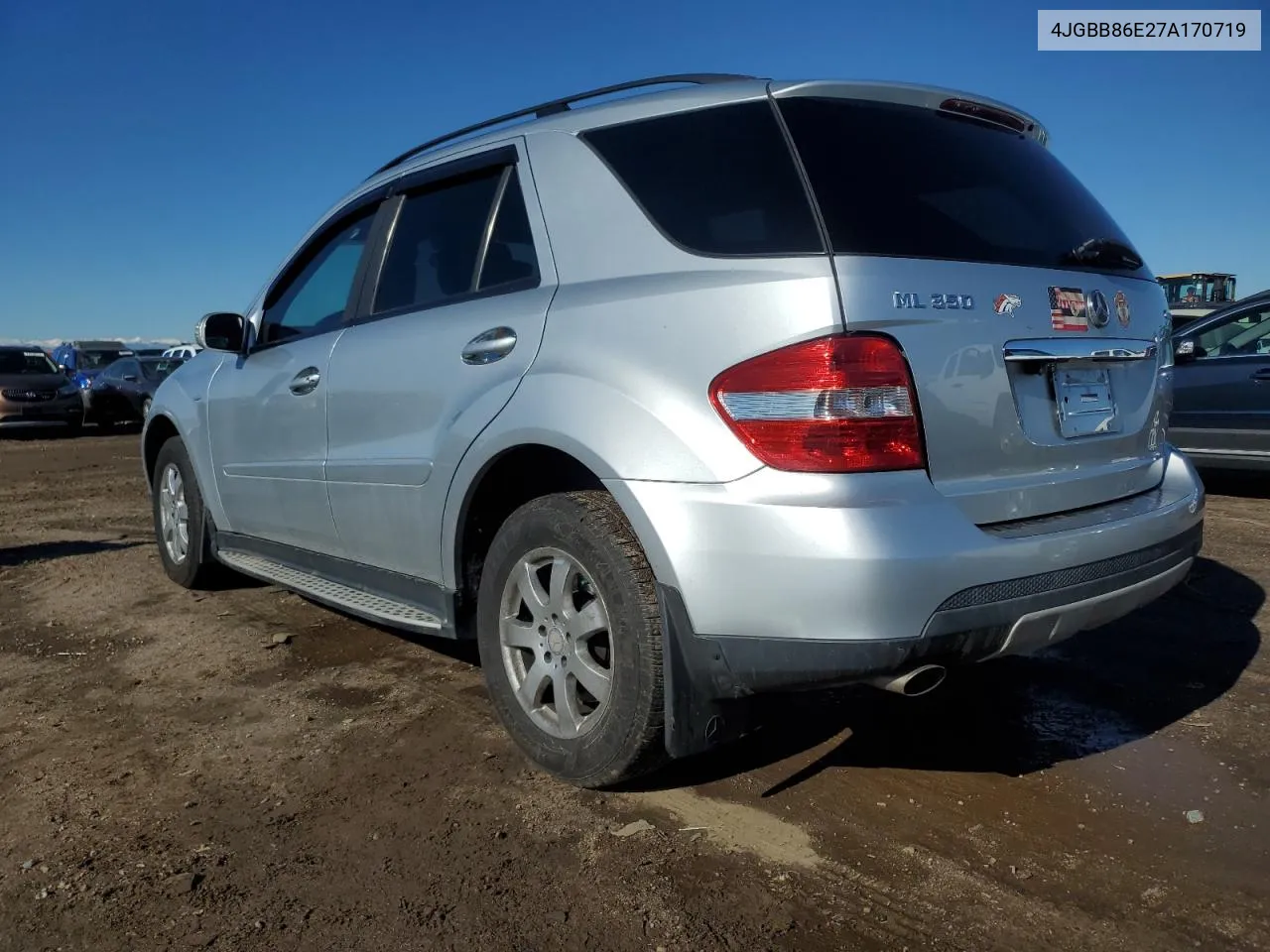 2007 Mercedes-Benz Ml 350 VIN: 4JGBB86E27A170719 Lot: 79773144