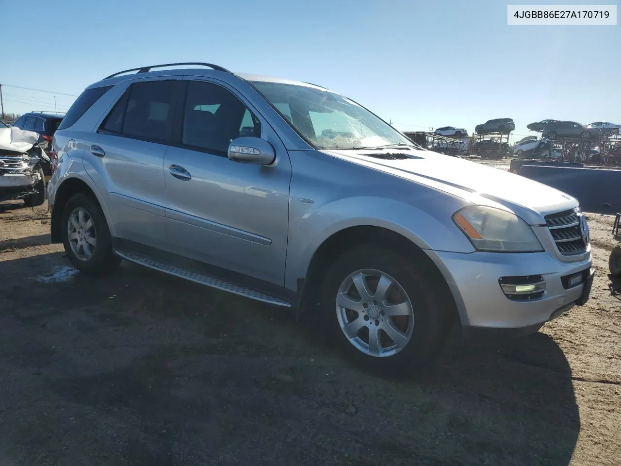 2007 Mercedes-Benz Ml 350 VIN: 4JGBB86E27A170719 Lot: 79773144