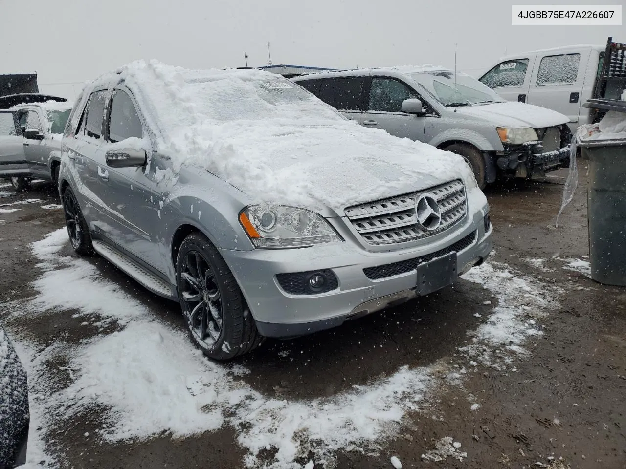 2007 Mercedes-Benz Ml 500 VIN: 4JGBB75E47A226607 Lot: 79868174