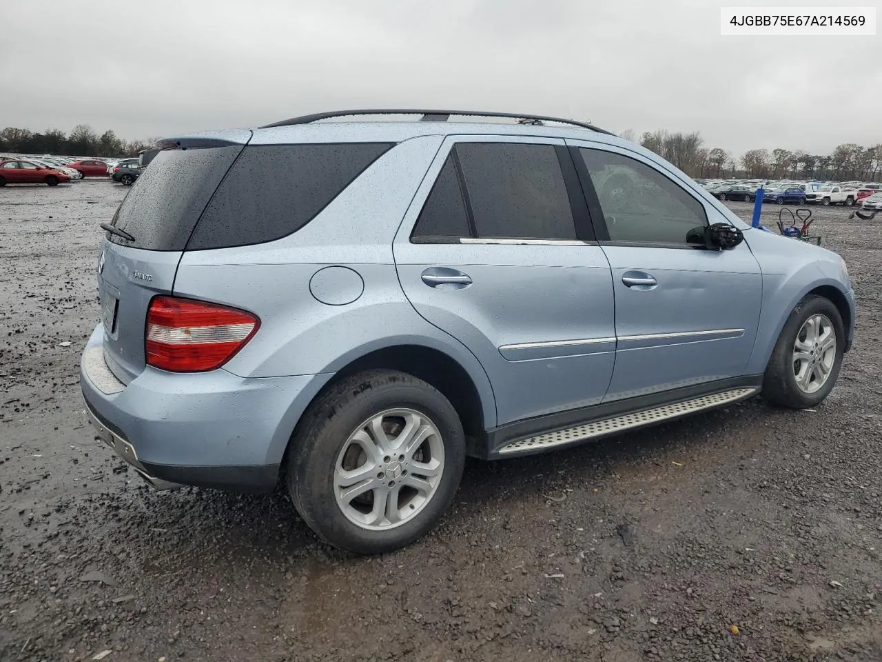 2007 Mercedes-Benz Ml 500 VIN: 4JGBB75E67A214569 Lot: 80832964