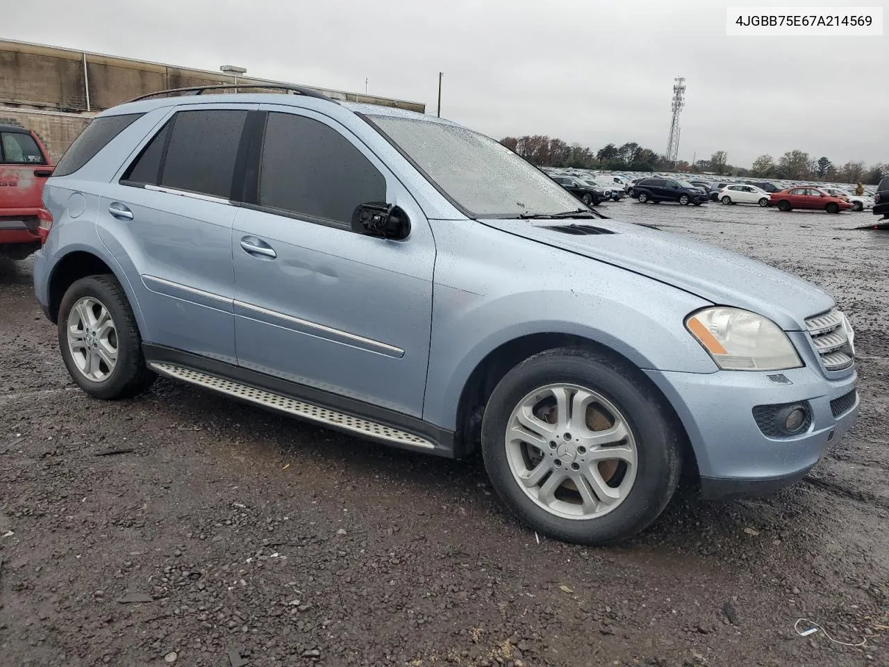 2007 Mercedes-Benz Ml 500 VIN: 4JGBB75E67A214569 Lot: 80832964