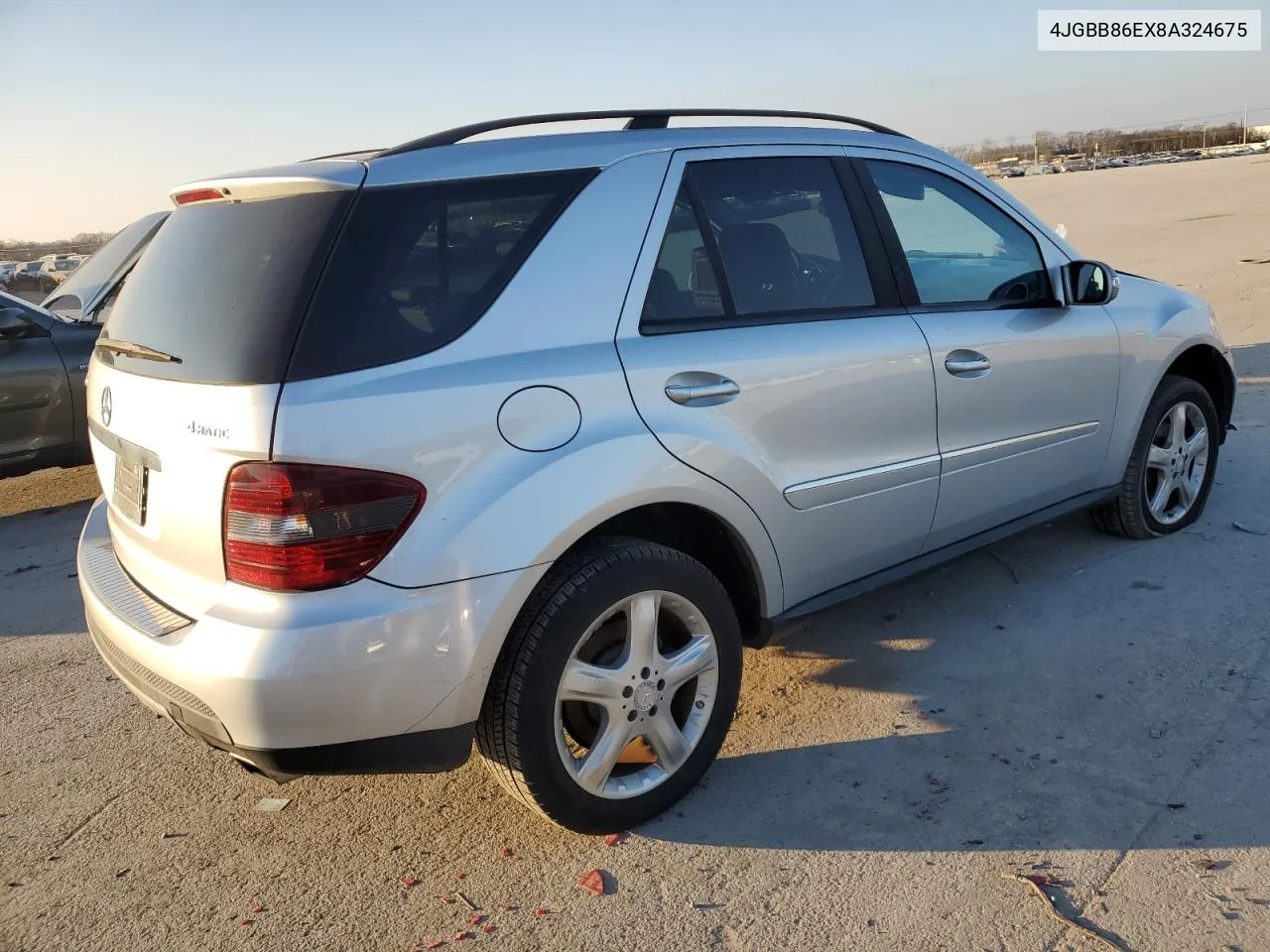 2008 Mercedes-Benz Ml 350 VIN: 4JGBB86EX8A324675 Lot: 37031444