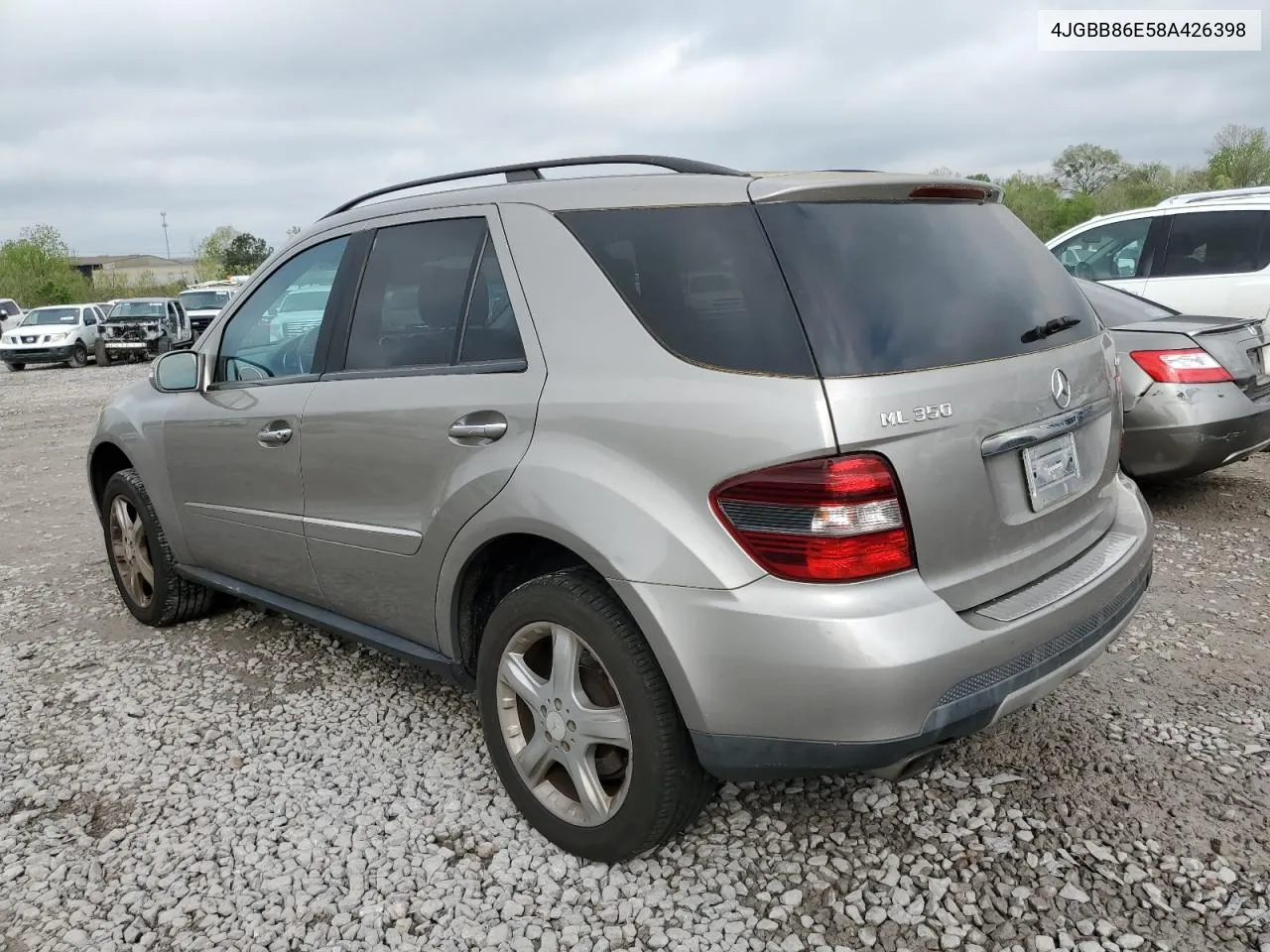 2008 Mercedes-Benz Ml 350 VIN: 4JGBB86E58A426398 Lot: 64967534