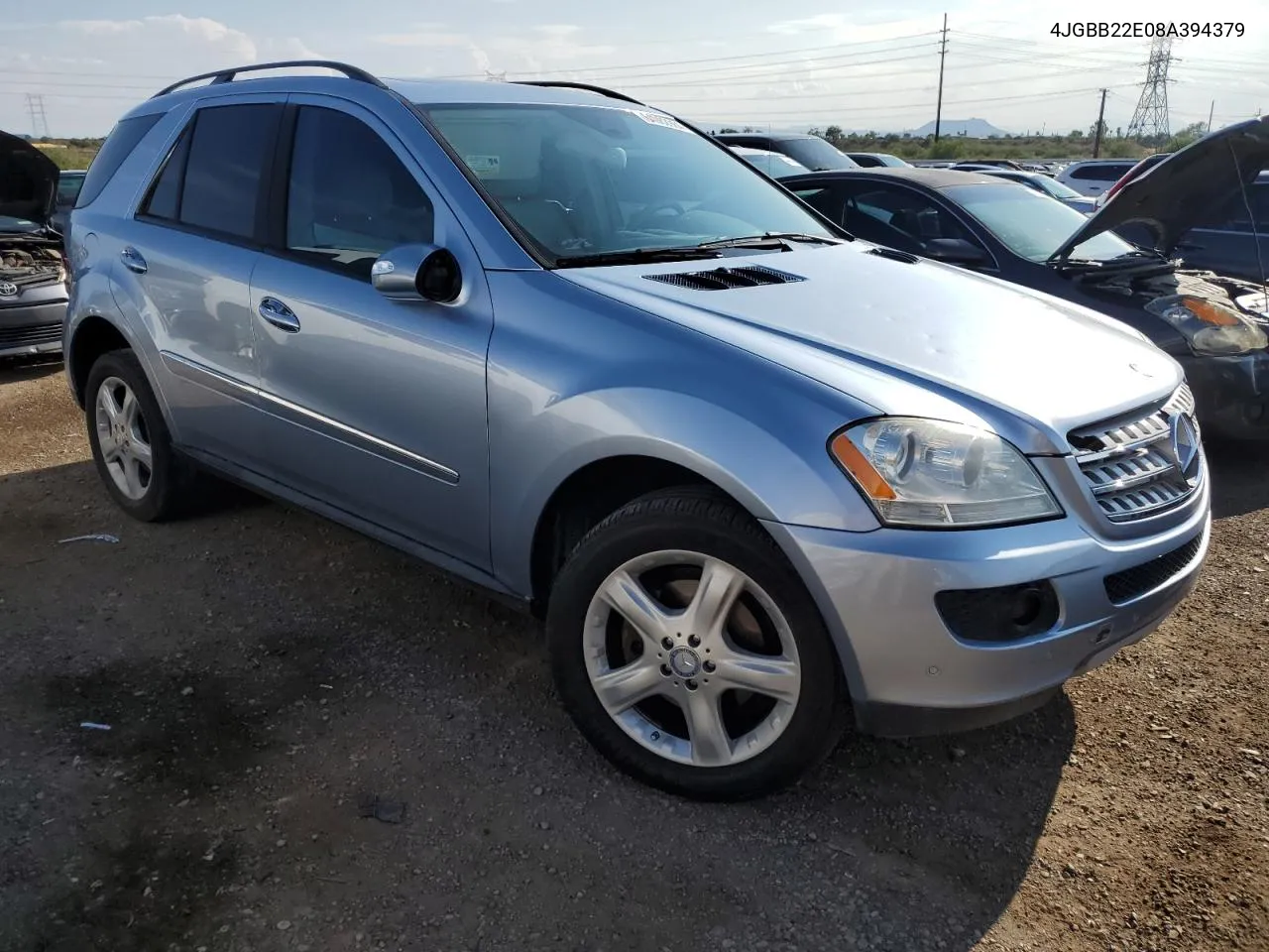 2008 Mercedes-Benz Ml 320 Cdi VIN: 4JGBB22E08A394379 Lot: 64982984