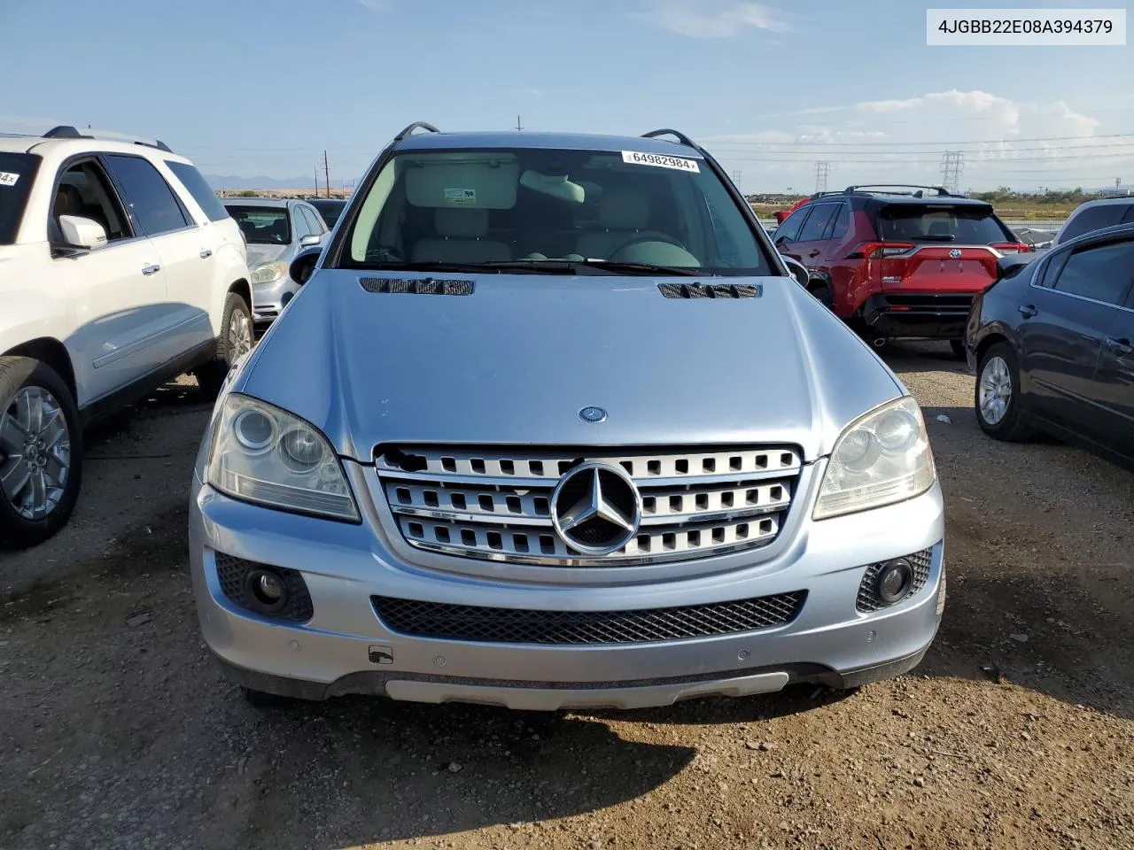 4JGBB22E08A394379 2008 Mercedes-Benz Ml 320 Cdi