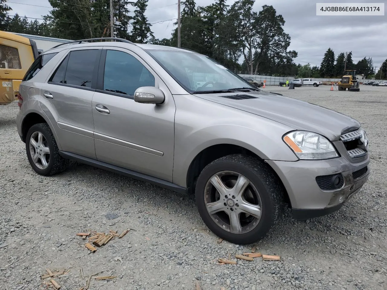 2008 Mercedes-Benz Ml 350 VIN: 4JGBB86E68A413174 Lot: 65181834