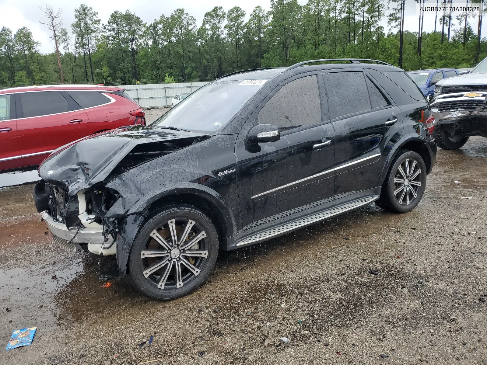 2008 Mercedes-Benz Ml 63 Amg VIN: 4JGBB77E78A308328 Lot: 65992834