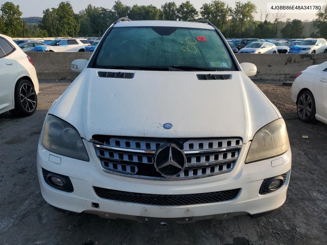 2008 Mercedes-Benz Ml 350 VIN: 4JGBB86E48A341780 Lot: 66928054