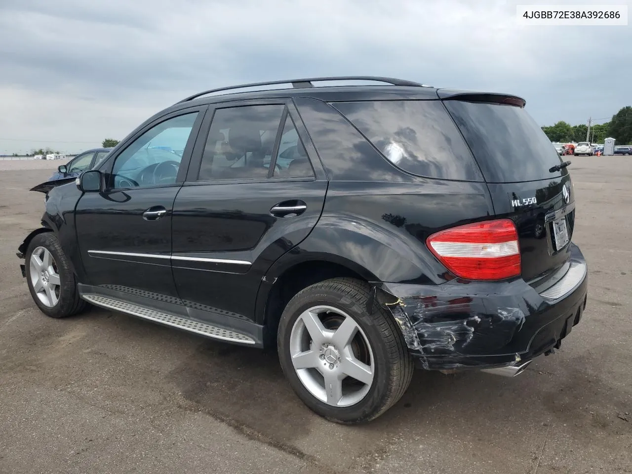 2008 Mercedes-Benz Ml 550 VIN: 4JGBB72E38A392686 Lot: 67938574