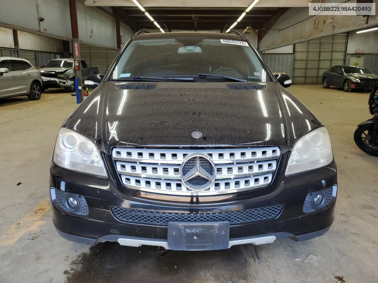 2008 Mercedes-Benz Ml 320 Cdi VIN: 4JGBB22E98A420493 Lot: 68843174