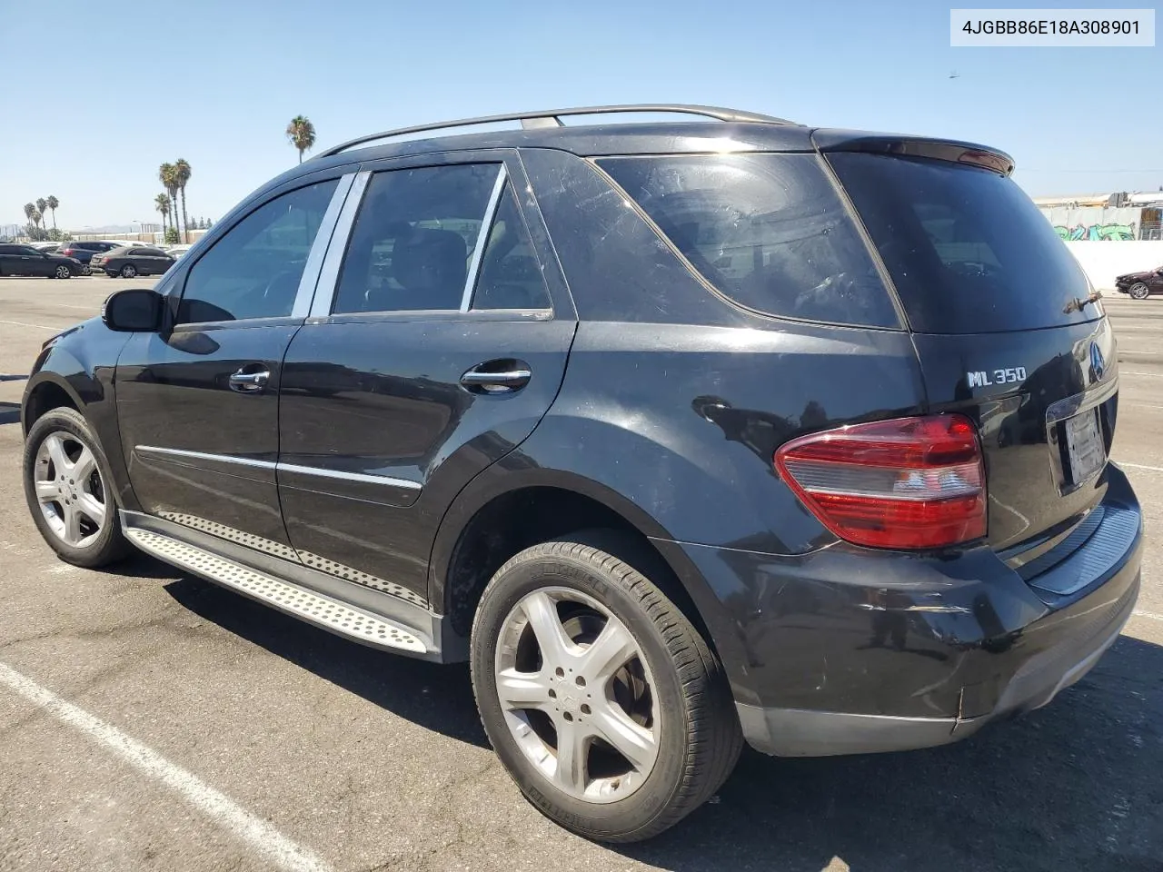 2008 Mercedes-Benz Ml 350 VIN: 4JGBB86E18A308901 Lot: 69514474