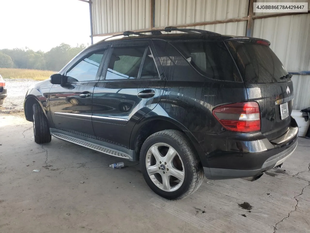 2008 Mercedes-Benz Ml 350 VIN: 4JGBB86E78A429447 Lot: 74174584