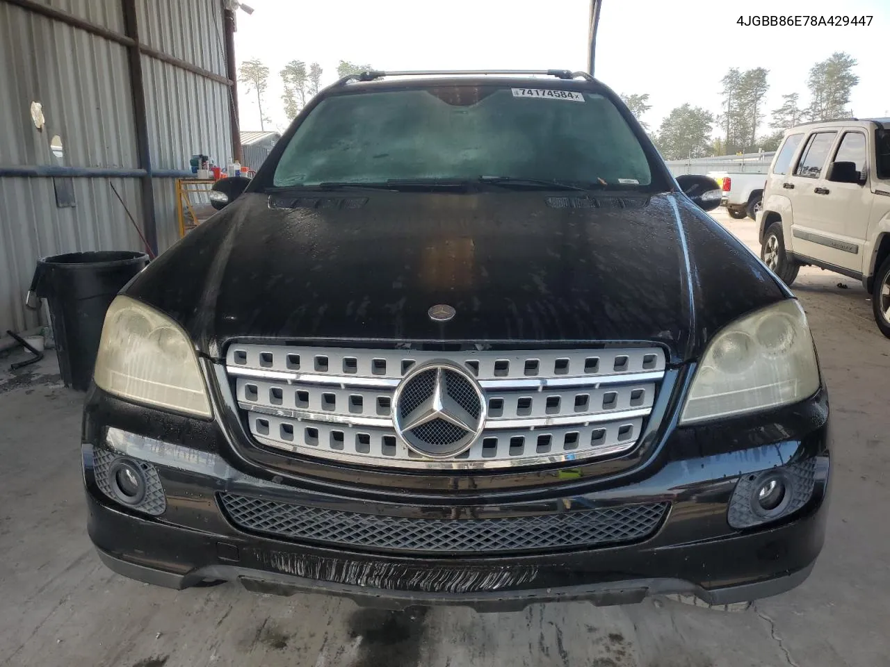 2008 Mercedes-Benz Ml 350 VIN: 4JGBB86E78A429447 Lot: 74174584