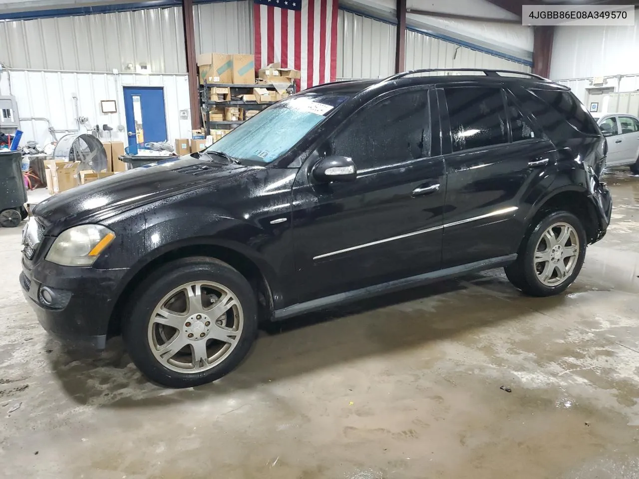 2008 Mercedes-Benz Ml 350 VIN: 4JGBB86E08A349570 Lot: 74459024