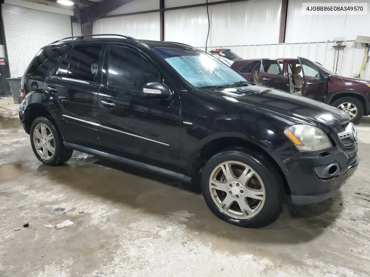 2008 Mercedes-Benz Ml 350 VIN: 4JGBB86E08A349570 Lot: 74459024