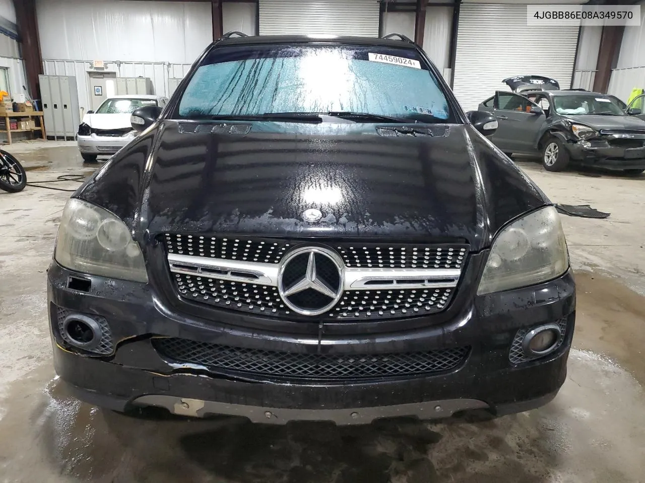 2008 Mercedes-Benz Ml 350 VIN: 4JGBB86E08A349570 Lot: 74459024