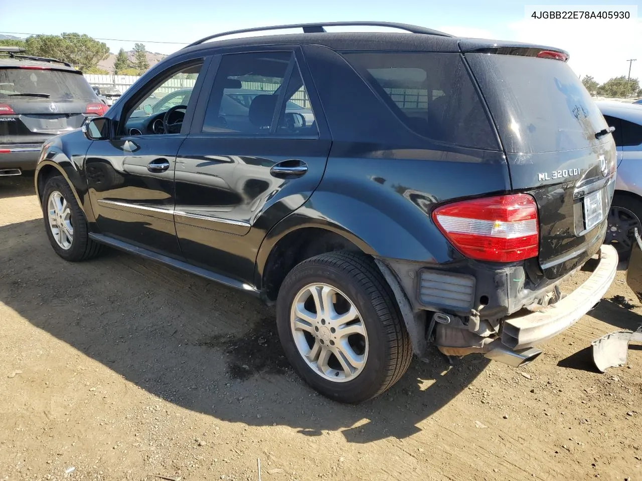 2008 Mercedes-Benz Ml 320 Cdi VIN: 4JGBB22E78A405930 Lot: 74723094