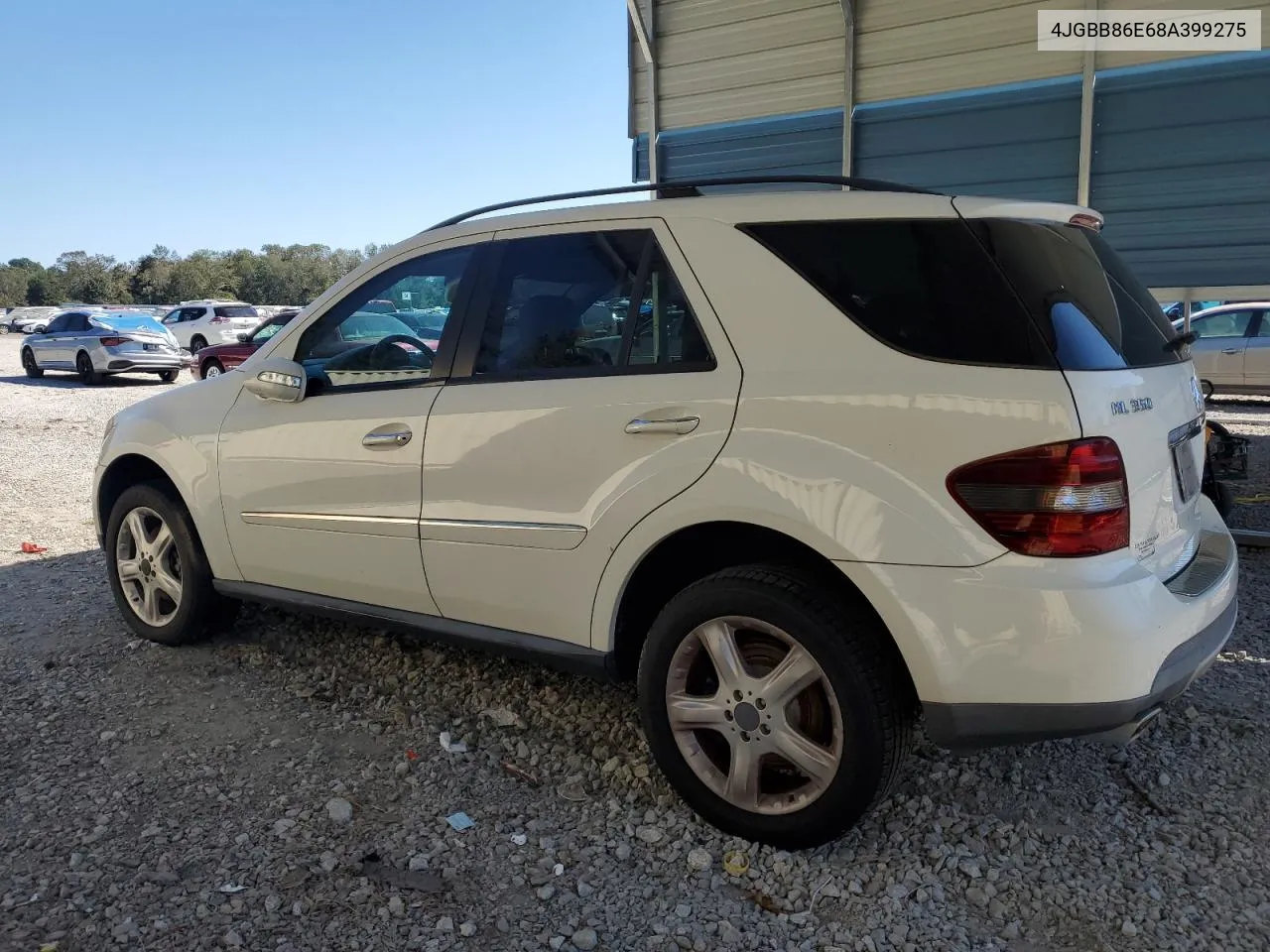 2008 Mercedes-Benz Ml 350 VIN: 4JGBB86E68A399275 Lot: 75951614