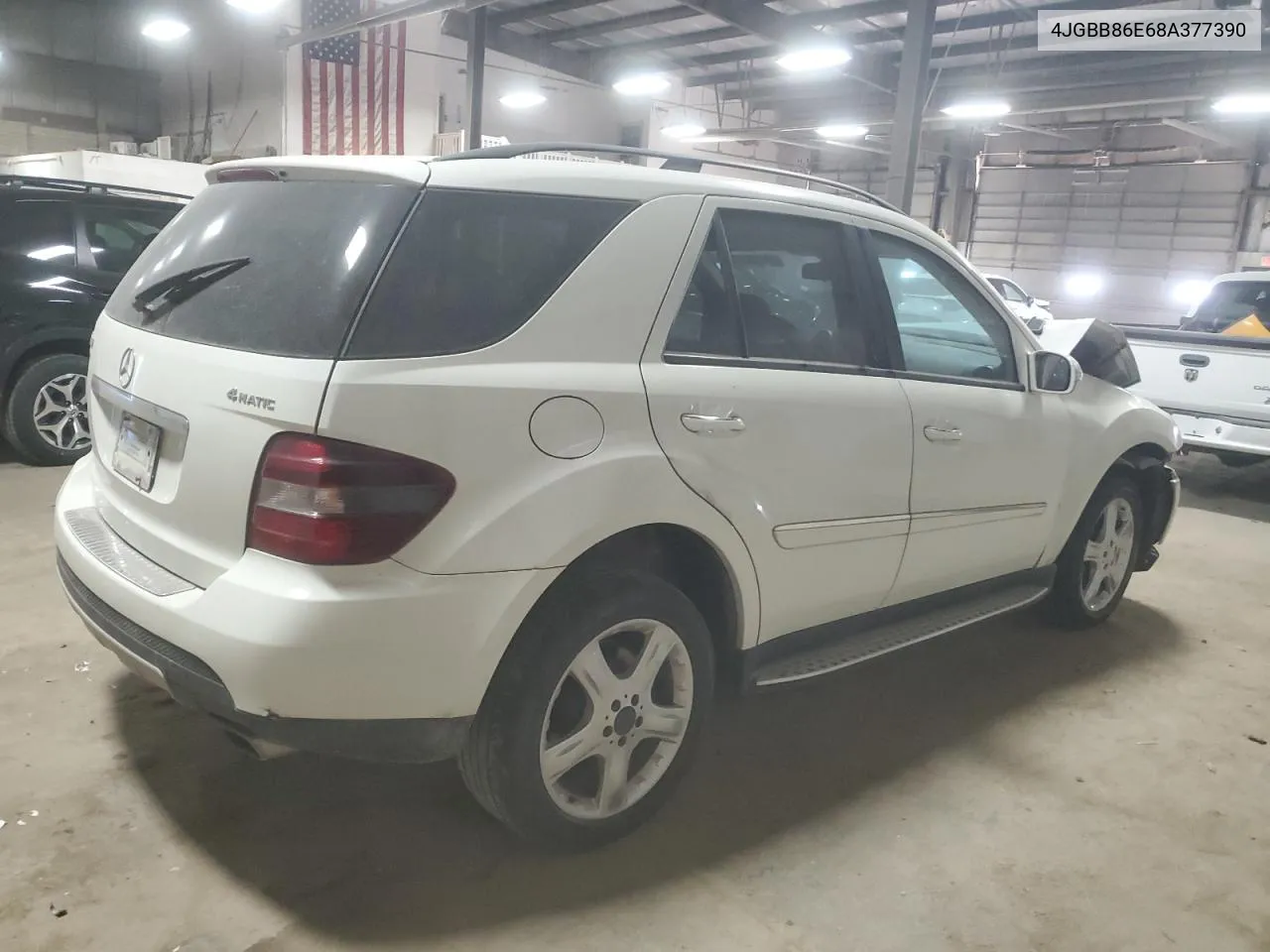 2008 Mercedes-Benz Ml 350 VIN: 4JGBB86E68A377390 Lot: 76133814