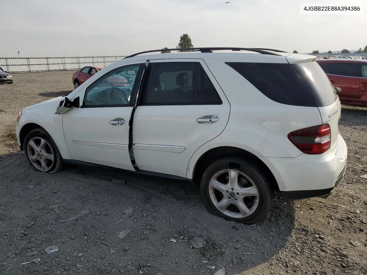 2008 Mercedes-Benz Ml 320 Cdi VIN: 4JGBB22E88A394386 Lot: 76190504