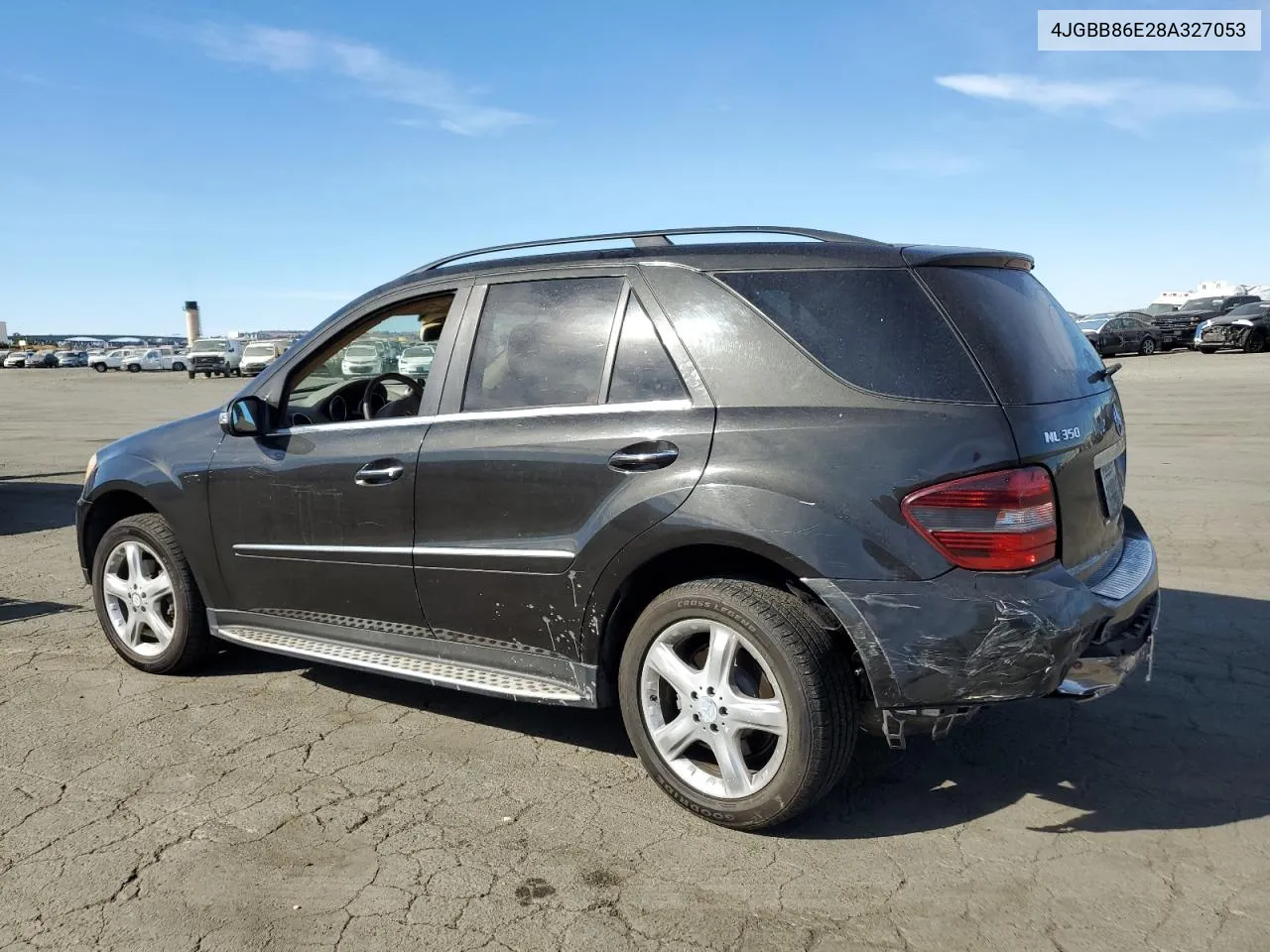 2008 Mercedes-Benz Ml 350 VIN: 4JGBB86E28A327053 Lot: 77148244