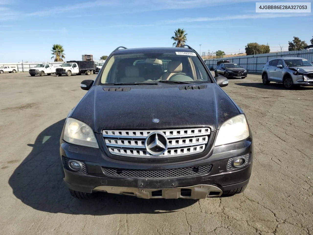 2008 Mercedes-Benz Ml 350 VIN: 4JGBB86E28A327053 Lot: 77148244