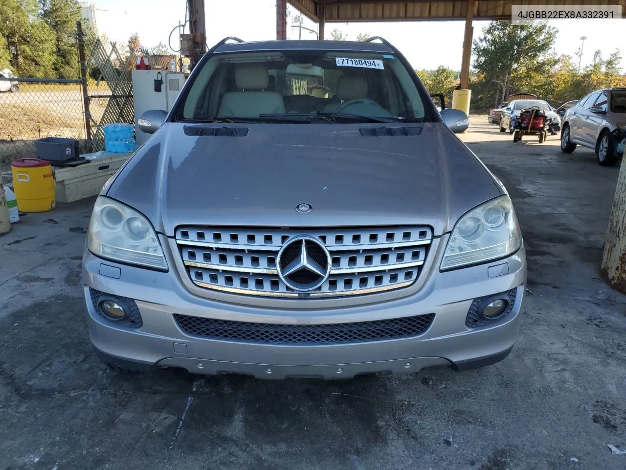 2008 Mercedes-Benz Ml 320 Cdi VIN: 4JGBB22EX8A332391 Lot: 77180494