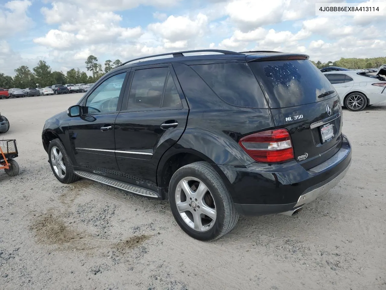 2008 Mercedes-Benz Ml 350 VIN: 4JGBB86EX8A413114 Lot: 77341254