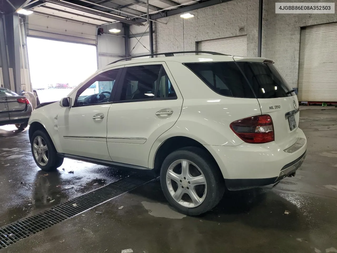 2008 Mercedes-Benz Ml 350 VIN: 4JGBB86E08A352503 Lot: 77700824