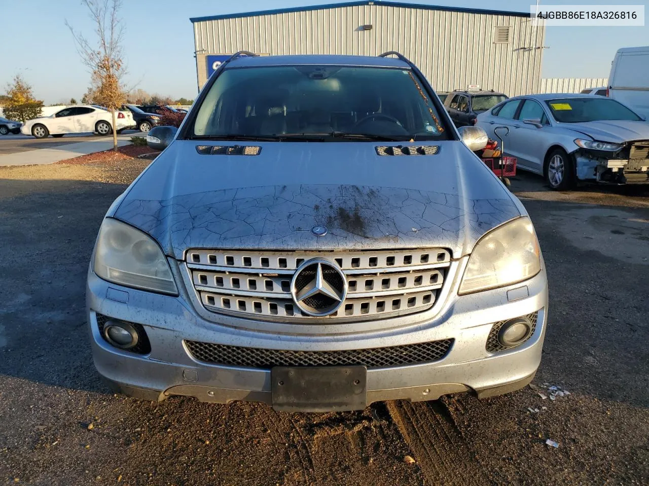 2008 Mercedes-Benz Ml 350 VIN: 4JGBB86E18A326816 Lot: 77983424