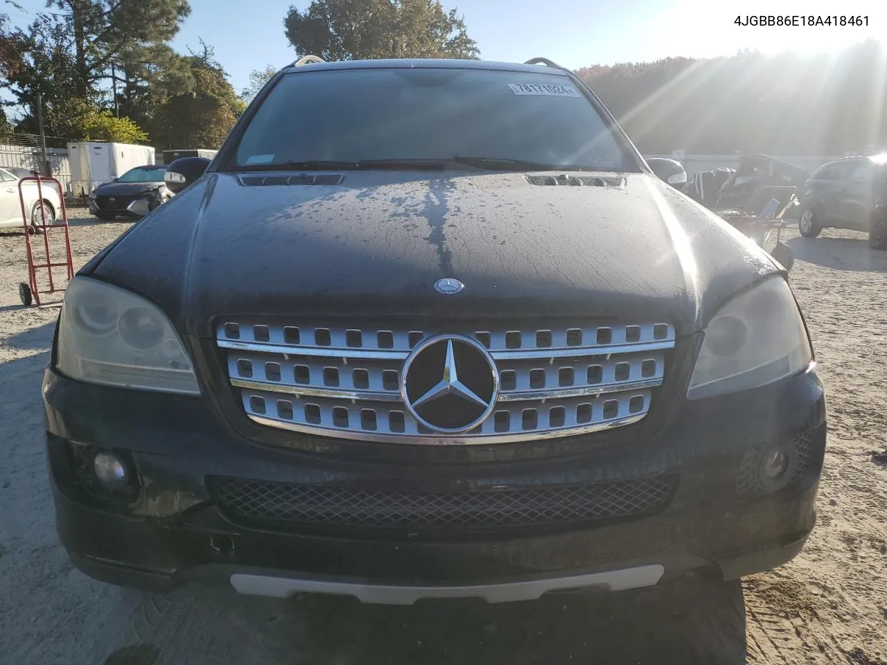 2008 Mercedes-Benz Ml 350 VIN: 4JGBB86E18A418461 Lot: 78171024