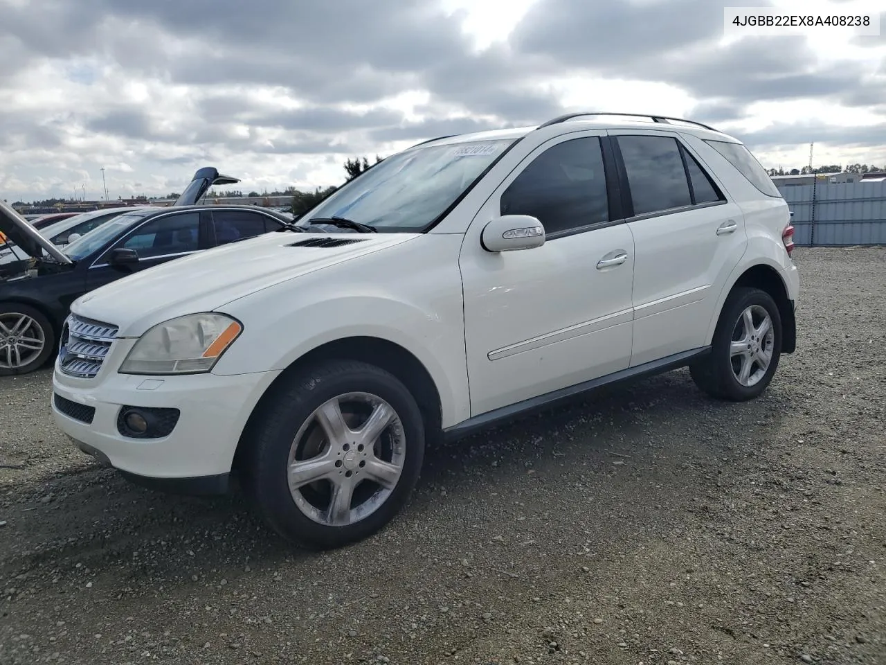 2008 Mercedes-Benz Ml 320 Cdi VIN: 4JGBB22EX8A408238 Lot: 78821014